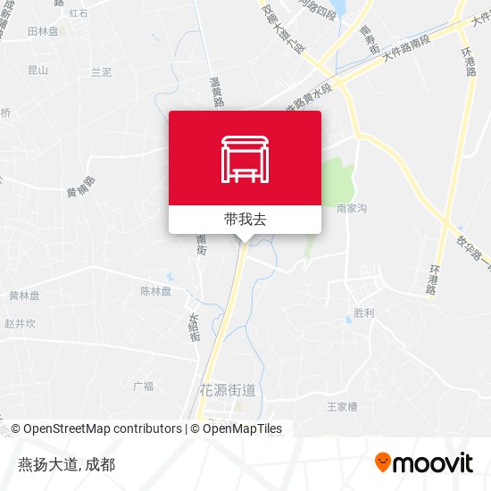 燕扬大道地图