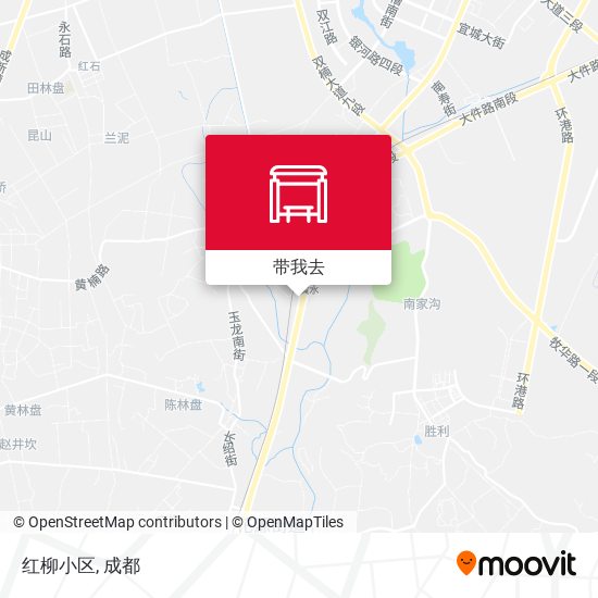 红柳小区地图