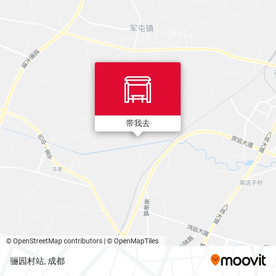 骊园村站地图