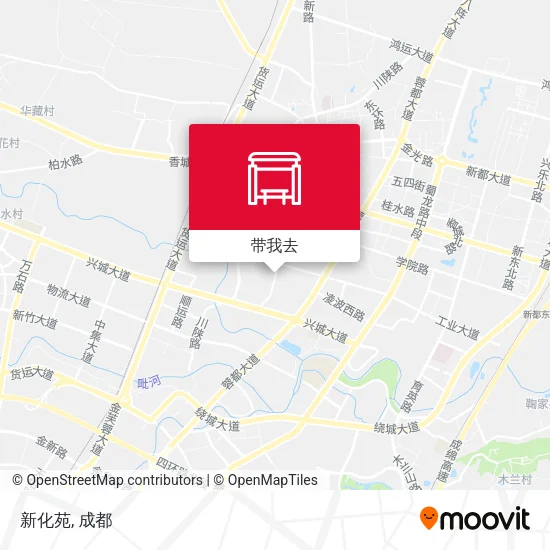 新化苑地图