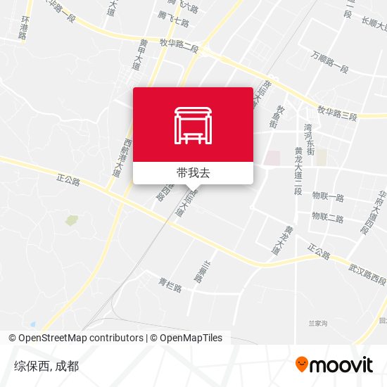 综保西地图
