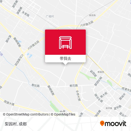 梨园村地图