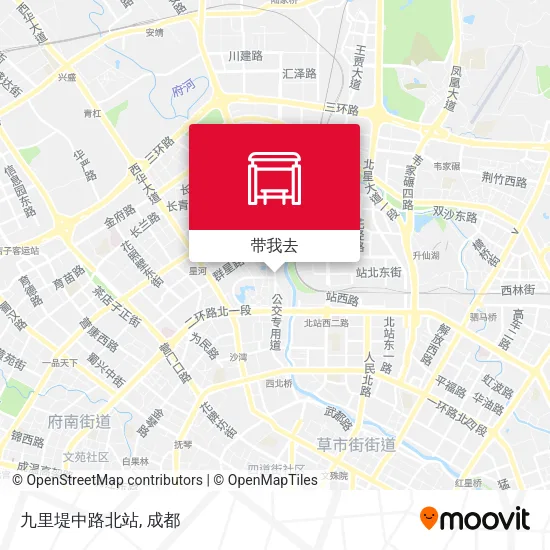 九里堤中路北站地图