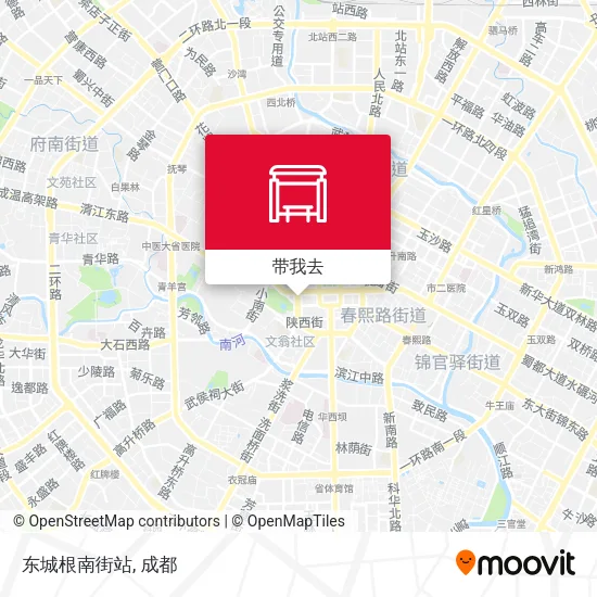 东城根南街站地图