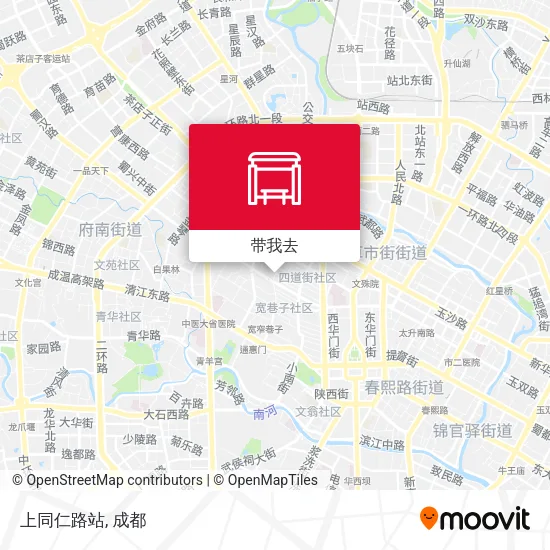 上同仁路站地图