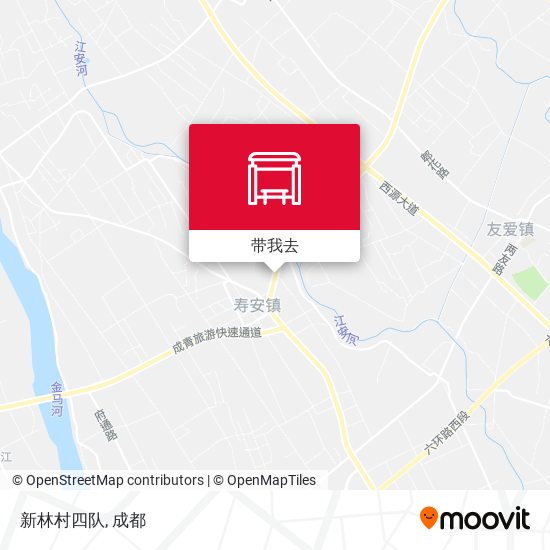 新林村四队地图