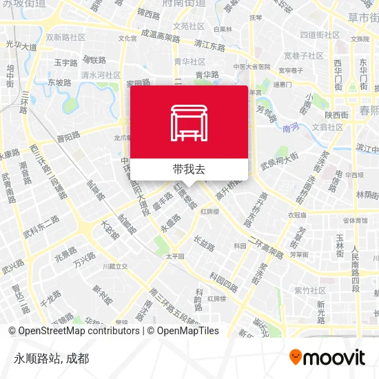 永顺路站地图