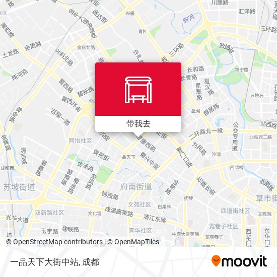 一品天下大街中站地图