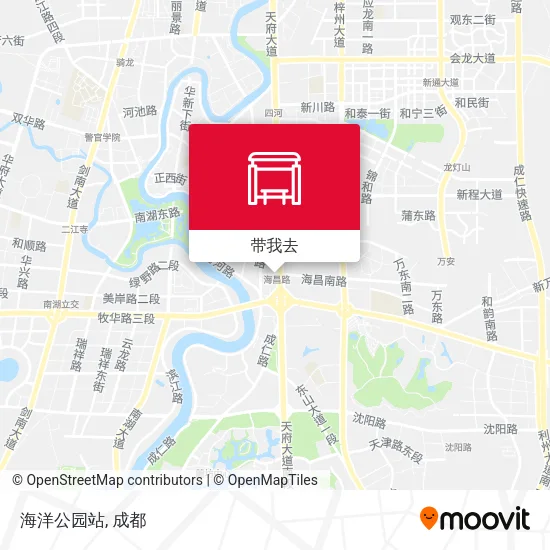 海洋公园站地图