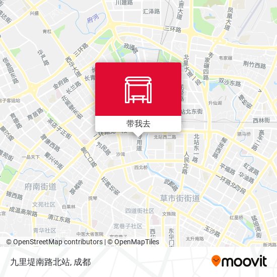 九里堤南路北站地图