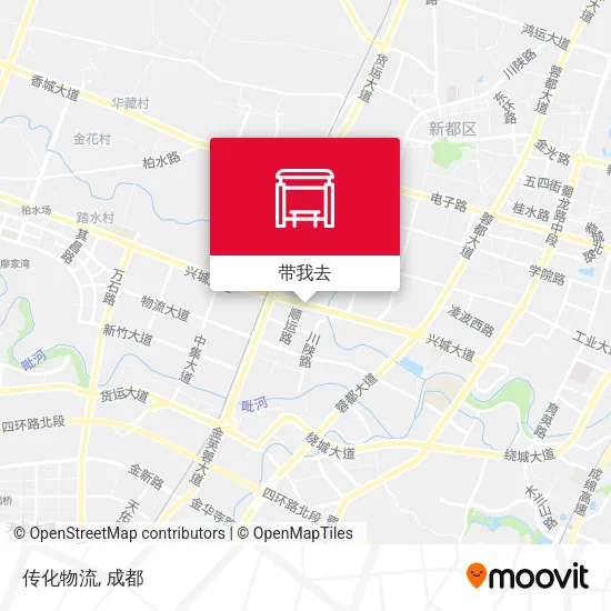 传化物流地图