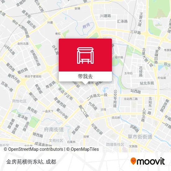 金房苑横街东站地图