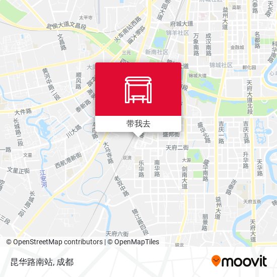昆华路南站地图