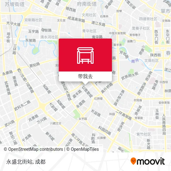 永盛北街站地图