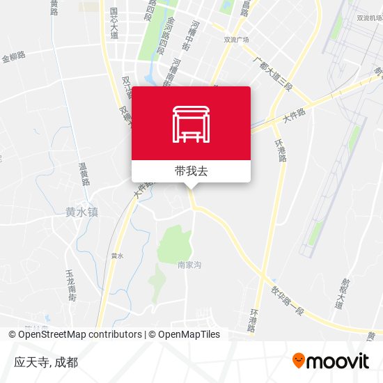 应天寺地图