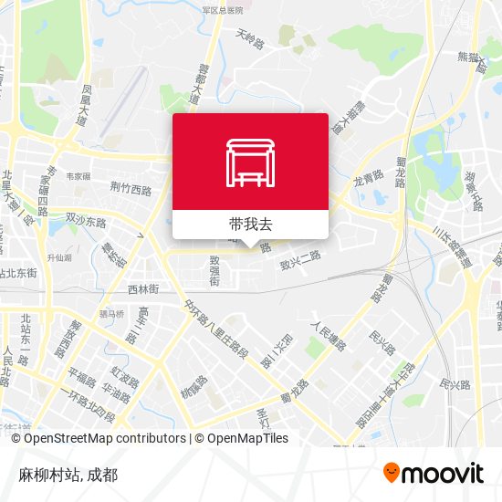 麻柳村站地图