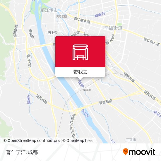 普什宁江地图