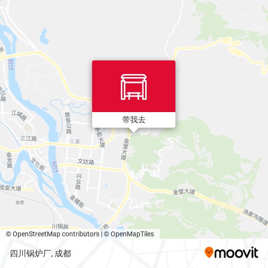 四川锅炉厂地图