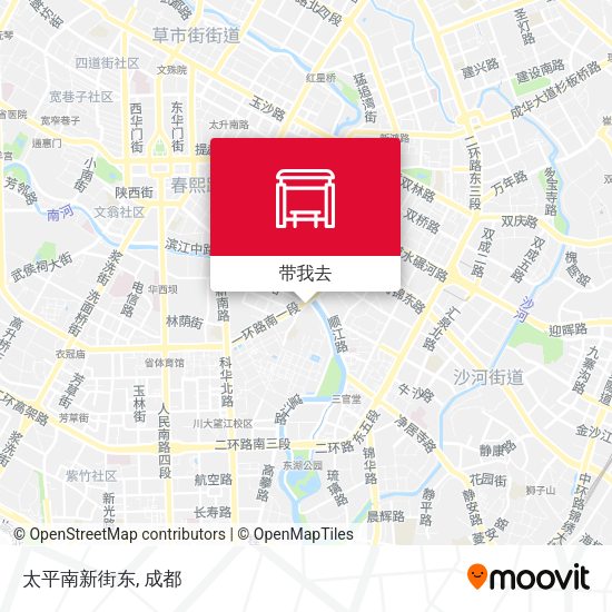 太平南新街东地图