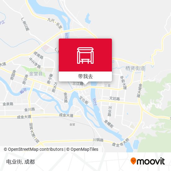 电业街地图