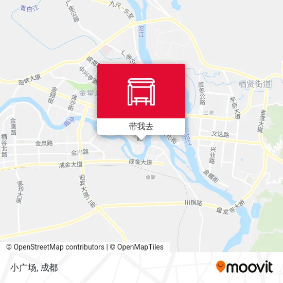 小广场地图