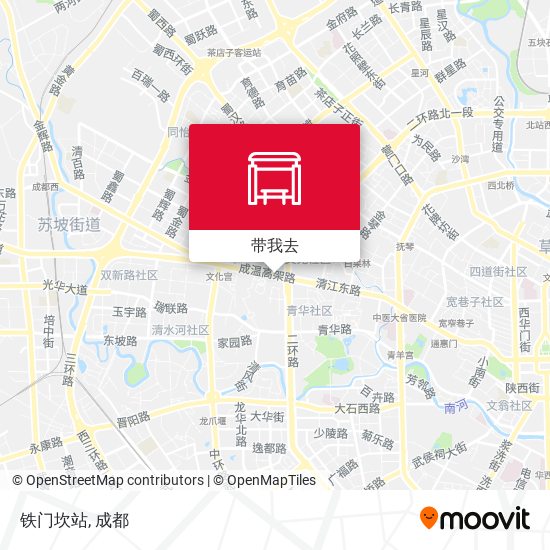 铁门坎站地图