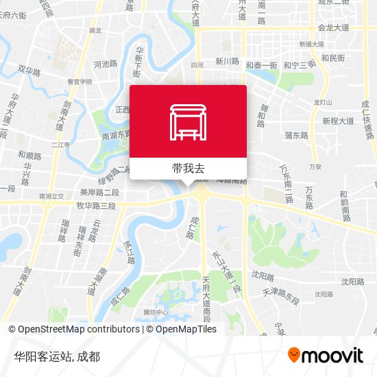华阳客运站地图