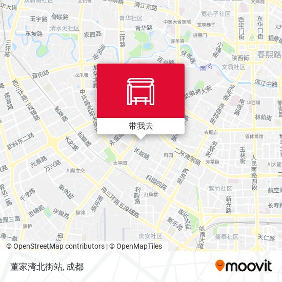 董家湾北街站地图