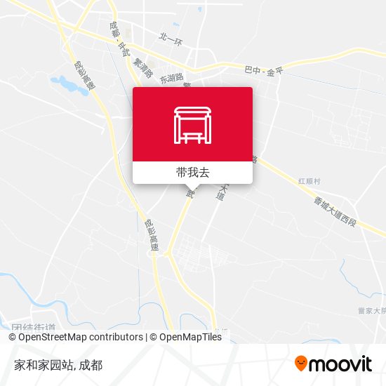 家和家园站地图