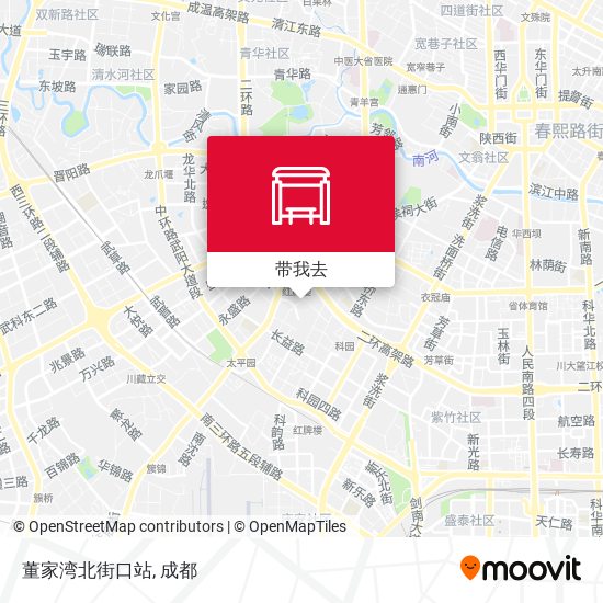 董家湾北街口站地图