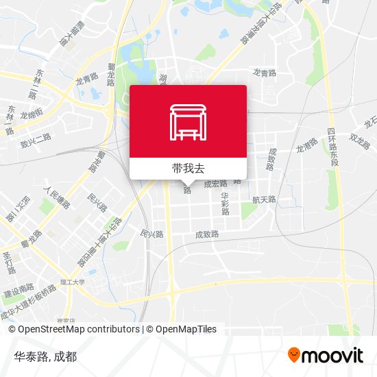 华泰路地图