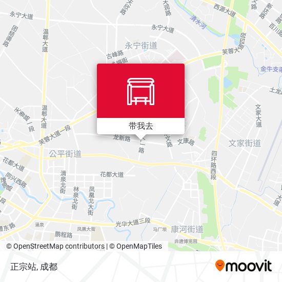 正宗站地图