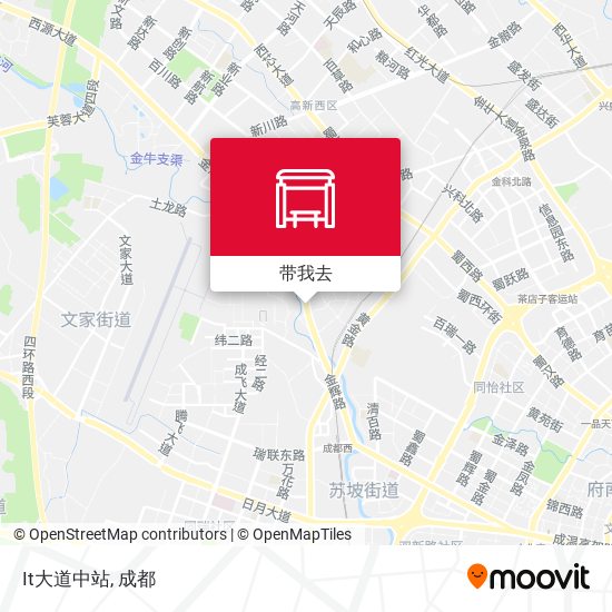 It大道中站地图