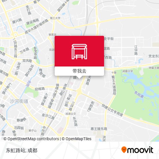 东虹路站地图