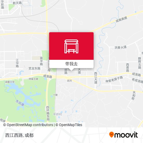 西江西路地图