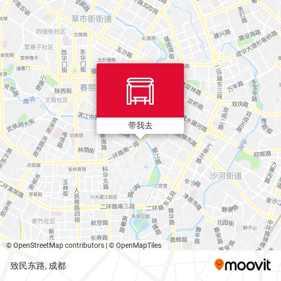 致民东路地图