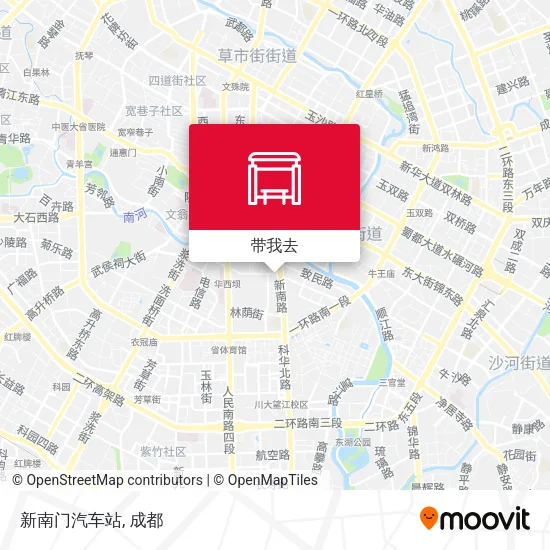 新南门汽车站地图