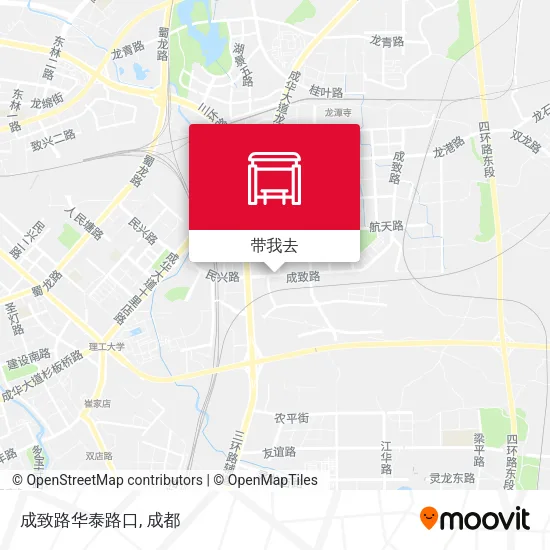 成致路华泰路口地图