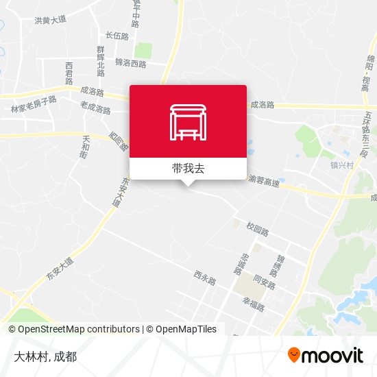 大林村地图