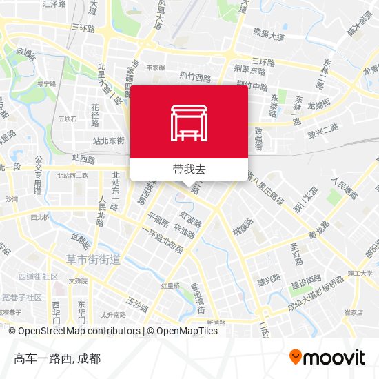 高车一路西地图