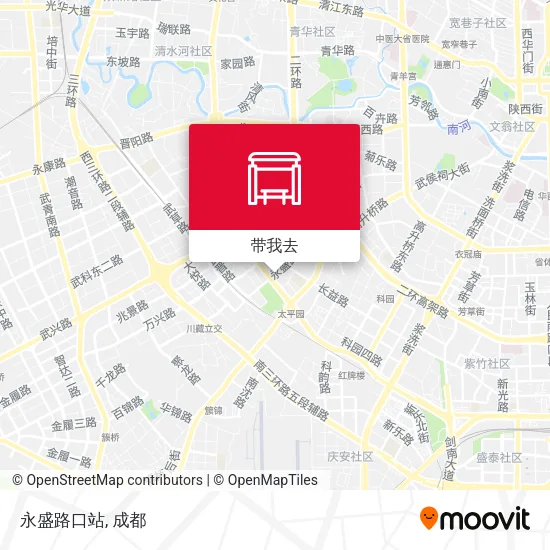 永盛路口站地图