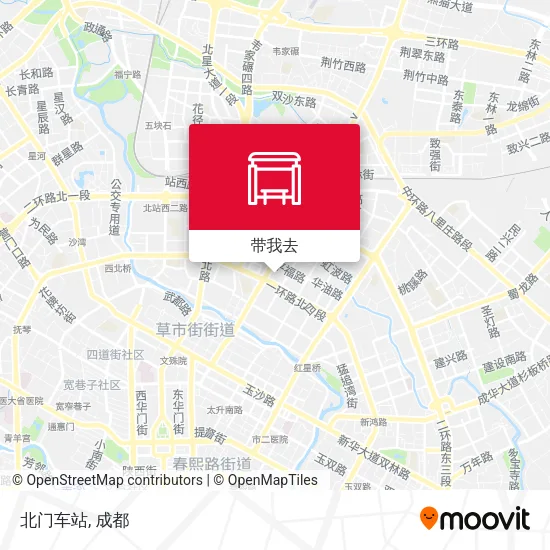 北门车站地图