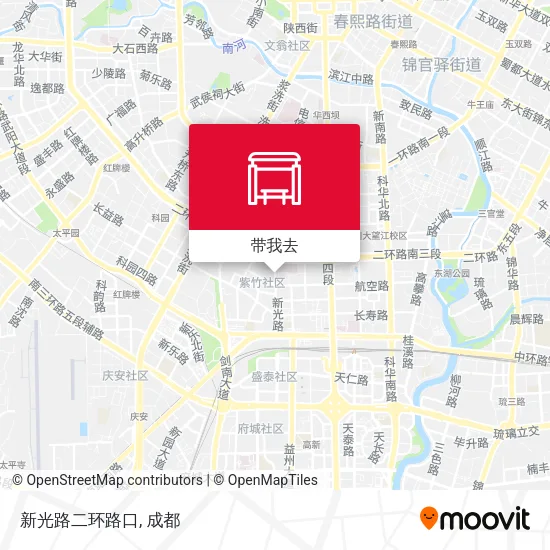 新光路二环路口地图