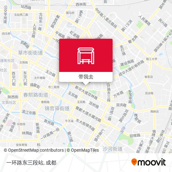 一环路东三段站地图