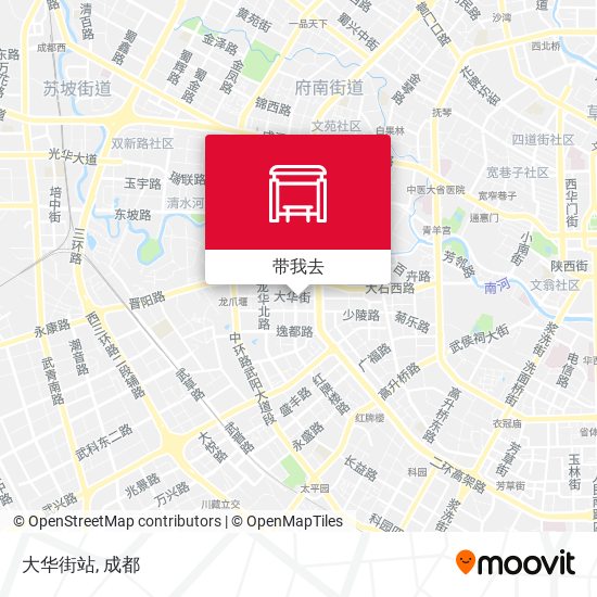 大华街站地图
