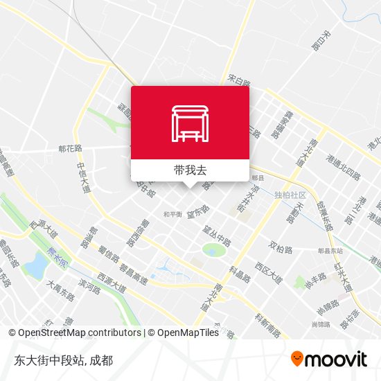 东大街中段站地图