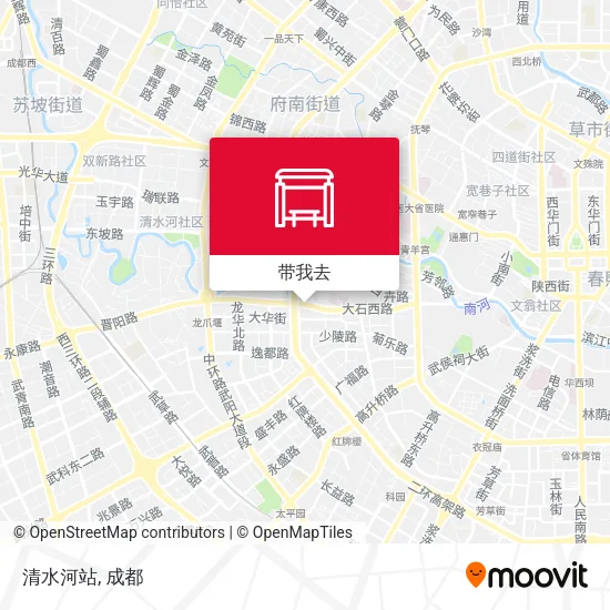 清水河站地图
