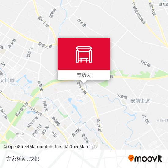 方家桥站地图