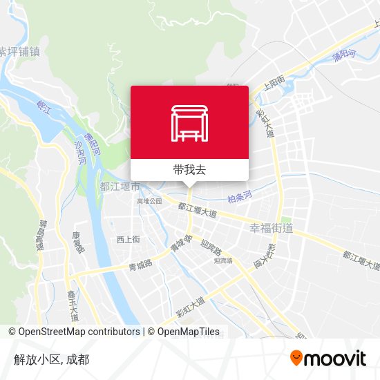 解放小区地图