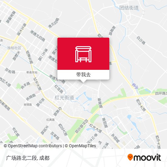 广场路北二段地图